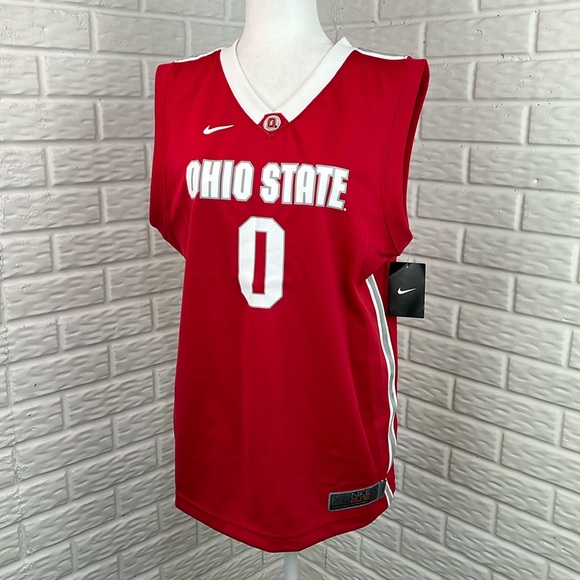 NIKE ELITE OHIO STATE ATHLETIC SLEEVELESS JERSEY YOUTH XL NWT - Picture 1 of 10